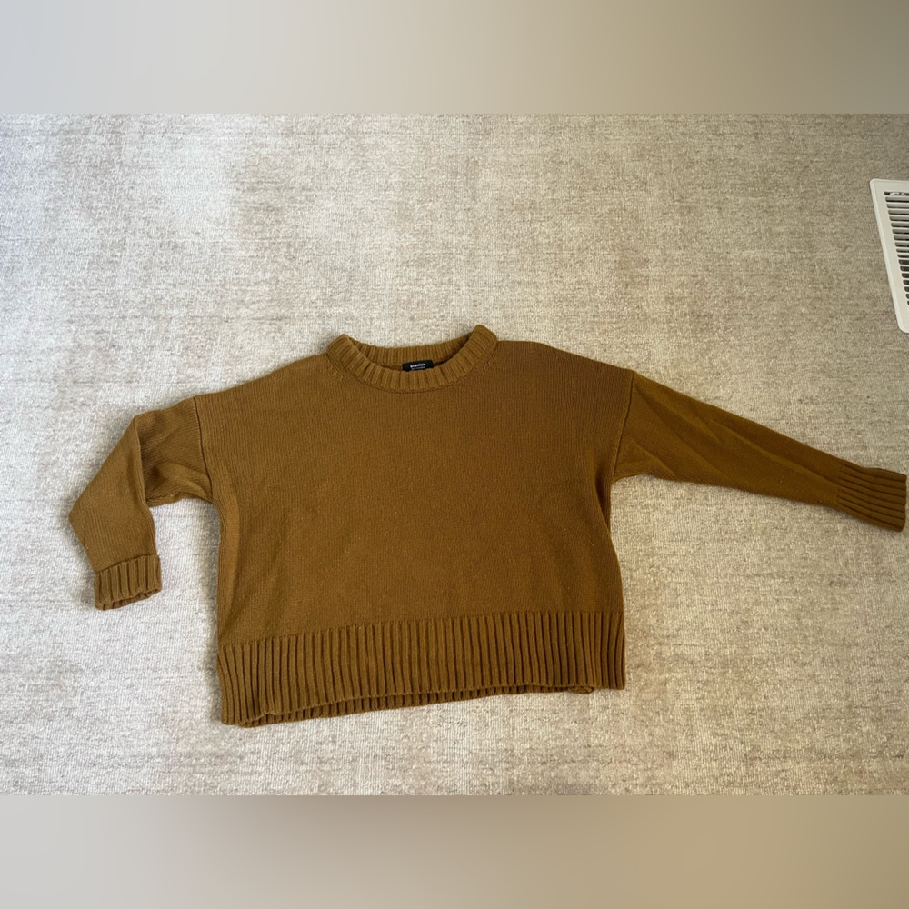 Aritzia Babaton brown sweater with cashmere